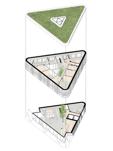RB ARCHITECTS S.R.O., LANG BENEDEK ASSOCIATED ARCHITECTS S. R. O. | INTERIÉR ADMINISTRATÍVNEJ BUDOVY ABW, KRÁĽOVÁ PRI SENCI