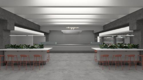 16-INTERIÉR OBCHODNÉHO DOMU LAMAČ (700 m²)-Študentský koncept