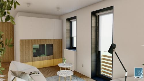 4-MINI YOUNG (25 m²)-Študentský koncept