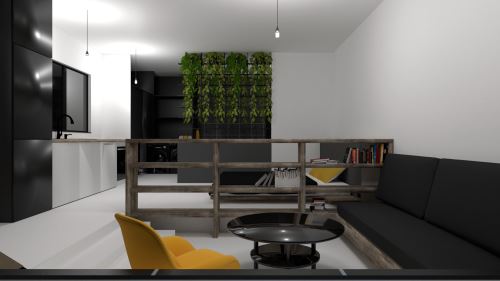 5-ZLATÝ REZ (42 m²)-Študentský koncept