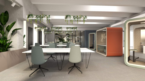 16-INTERIÉR OBCHODNÉHO DOMU LAMAČ (700 m²)-Študentský koncept