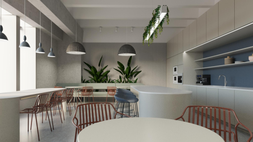 16-INTERIÉR OBCHODNÉHO DOMU LAMAČ (700 m²)-Študentský koncept