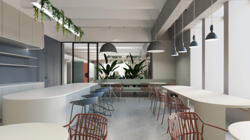 16-INTERIÉR OBCHODNÉHO DOMU LAMAČ (700 m²)-Študentský koncept