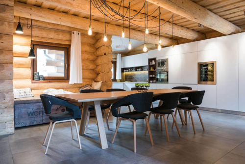 pavlech architekti & FullHouse Architecture- interiér zrubu