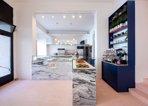 interiér patisserie