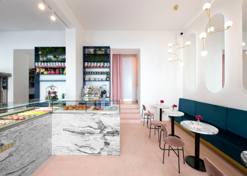 interiér patisserie