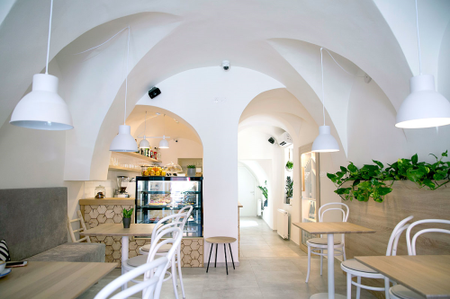 Balážik architekti - interiérový dizajn kaviarne About coffee