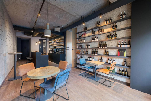 Compass ateliér - dizajn reštaurácie Vino bar