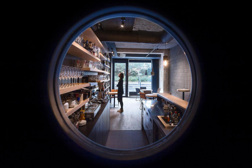 Compass ateliér - dizajn reštaurácie Vino bar