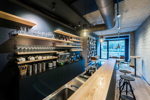 Compass ateliér - dizajn reštaurácie Vino bar