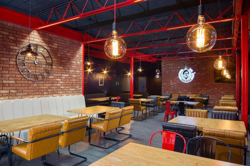Feel studio interier baru Escobar Burgers